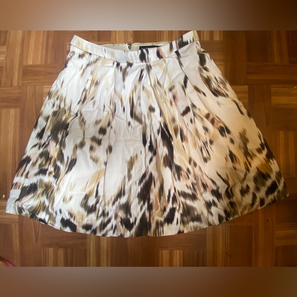 Animal print skirt